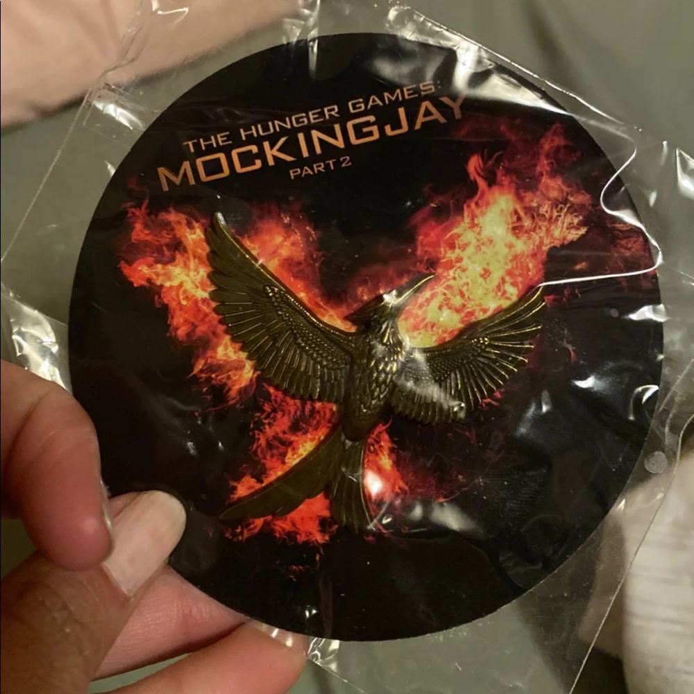 NIP mockingjay pin